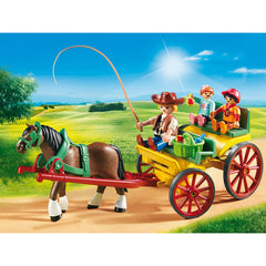 Playmobil Country Horse Drawn Wagon with Driver 6932