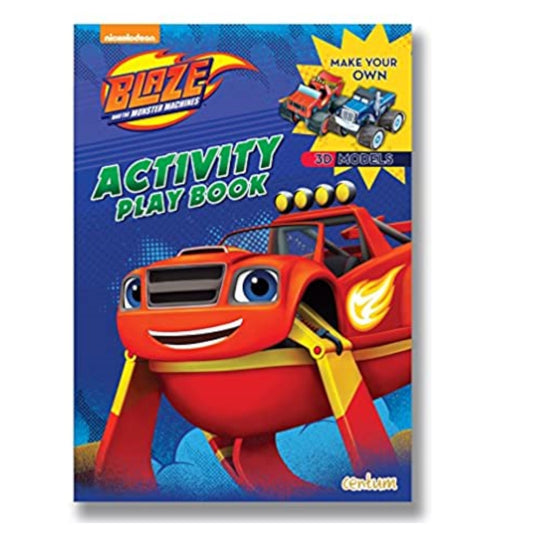 Blaze & The Monster Machines Activity Play Book