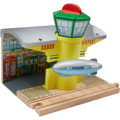 Thomas & Friends DTB96 Wooden Railway Sodor Airship Hangar Playset - Maqio