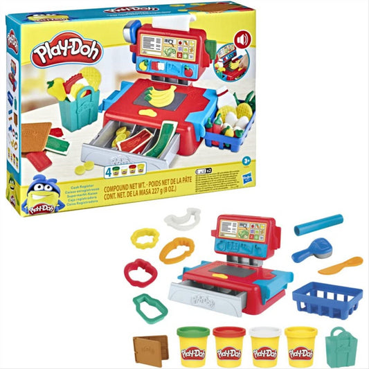 Play-Doh Cash Register with Fun Sounds Play Food & Accessories