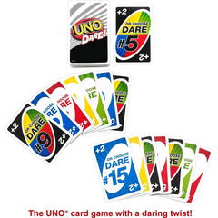Uno Dare Card Game New Kids Childrens Card Game
