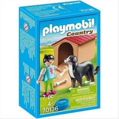 Playmobil Country Hound with Cottage 70136