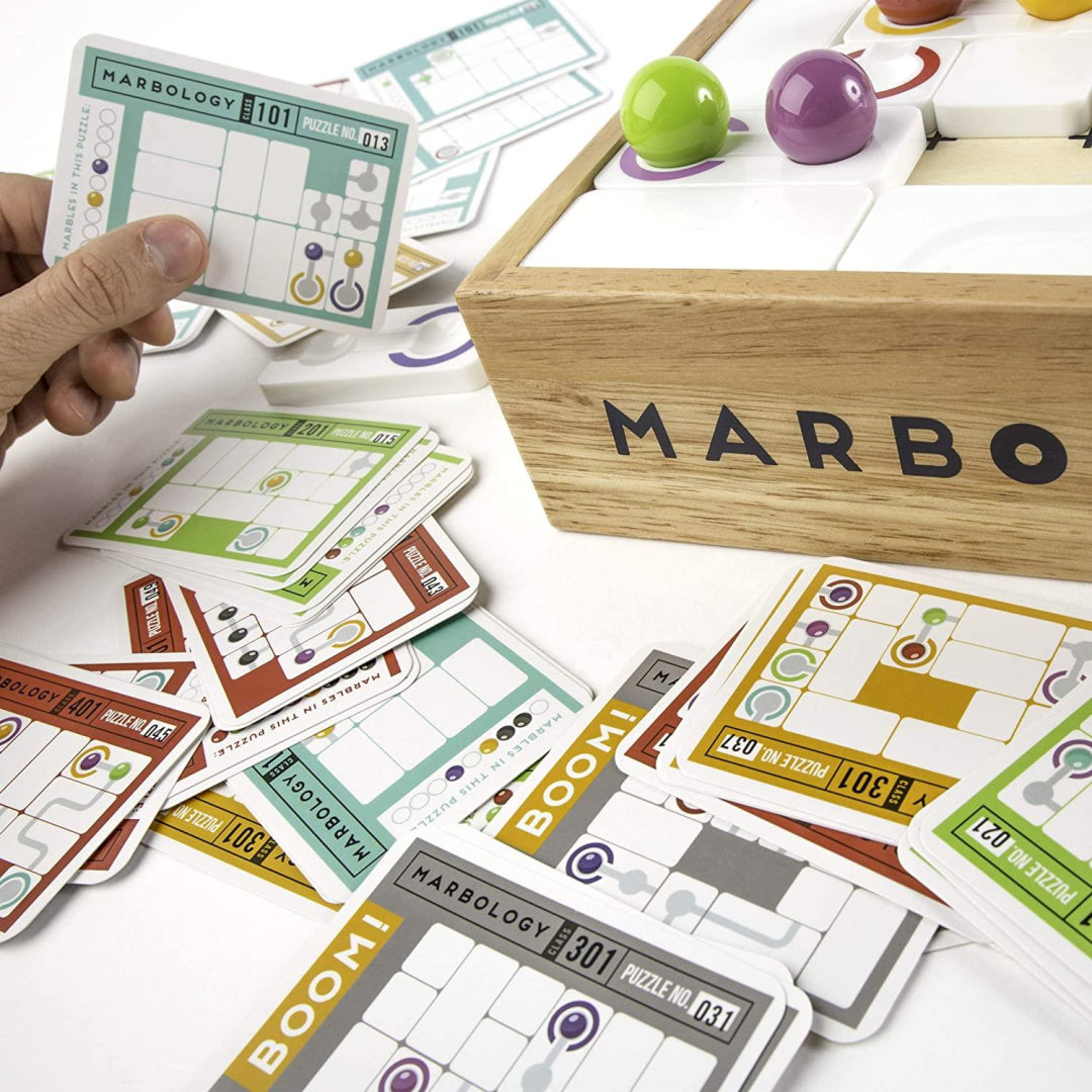 Marbology Marble Puzzle Board Game 6044856 - Maqio