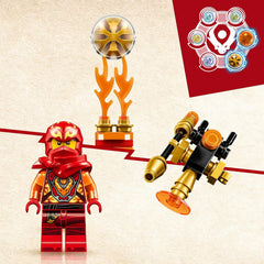 LEGO 71777 NINJAGO Kai's Dragon Power Spinjitzu Flip Toy