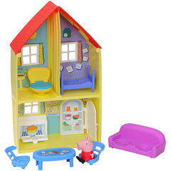 Peppa Pig Peppa's Adventures Family House With 7 Accessories