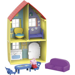 Peppa Pig Peppa's Adventures Family House With 7 Accessories