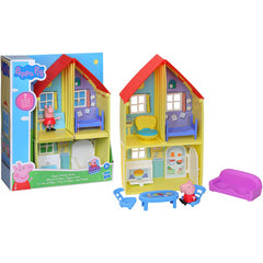 Peppa Pig Peppa's Adventures Family House With 7 Accessories