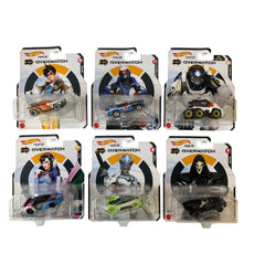 Hot Wheels Character Cars Overwatch - Set of 6 Cars