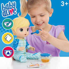 Baby Alive Mix My Medicine Baby Doll &  Kitty Cat Pyjamas