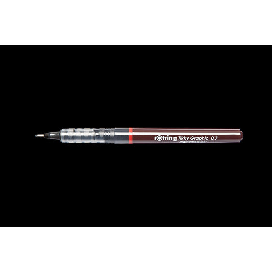 Rotring Tikky Graphic Fine Liner Pen 0.70mm - Black Ink