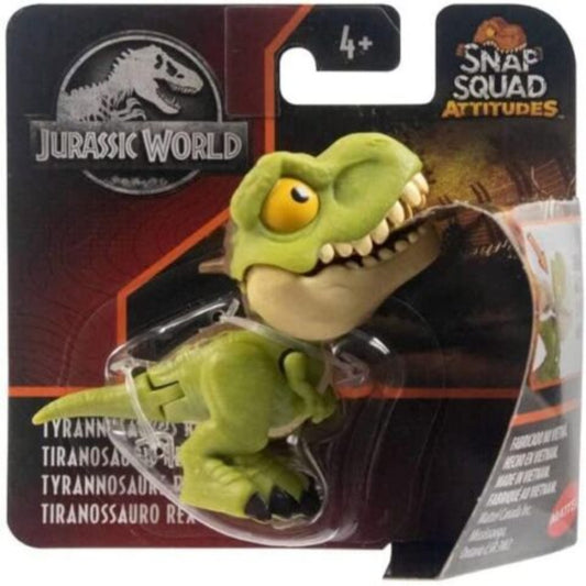 Jurassic World Snap Squad Attitudes Action Figure -  Tyrannosaurus Rex