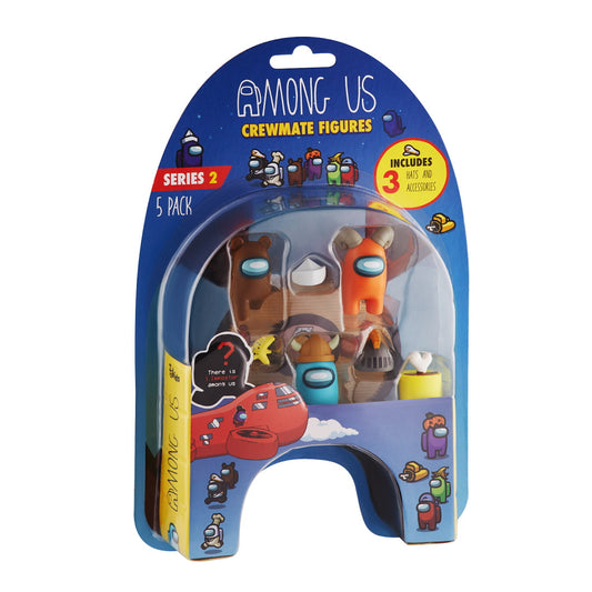 Among Us Series 2 Crewmate Figures - 5-Pack, Box 1