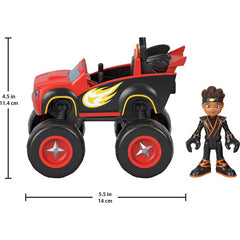 Blaze & The Monster Machines Ninja Blaze & AJ Blaze Figure Vehicle