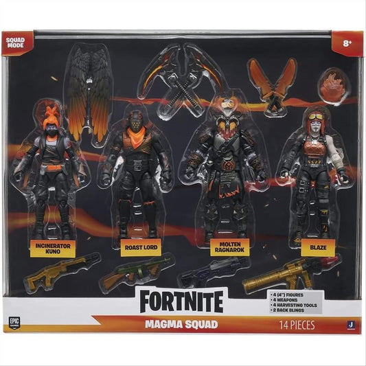 Fortnite Molten Legends Squad Mode 4-Inch Figures