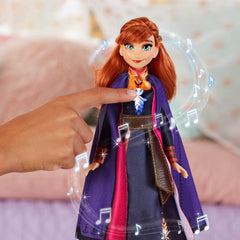 Disney Frozen 2 Singing Anna Fashion Doll