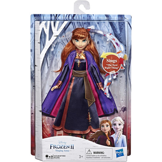 Disney Frozen 2 Singing Anna Fashion Doll