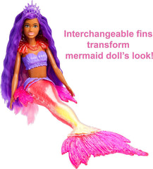 Barbie Mermaid Power Pink Tail and Interchangeable Fins