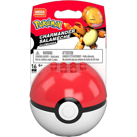 Mega Construx PokÃ©mon Charmander & Pokeball GKY71 - Maqio