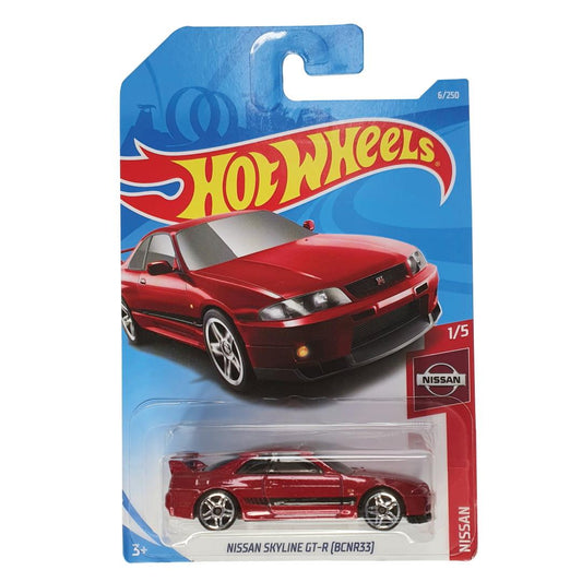 Hot Wheels Die-Cast Vehicle Nissan Skyline GT-R Red