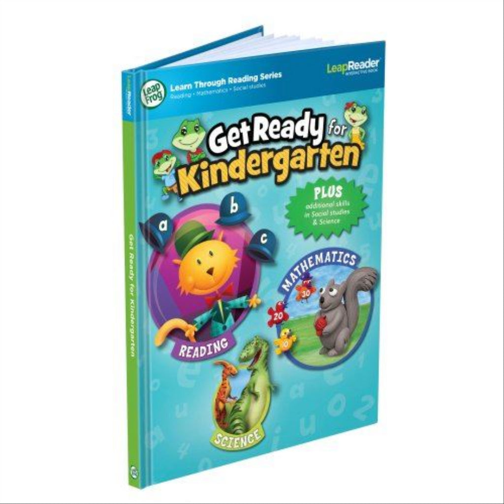 LeapFrog LeapReader Book: Get Ready for Kindergarten (Works with Tag) - Maqio