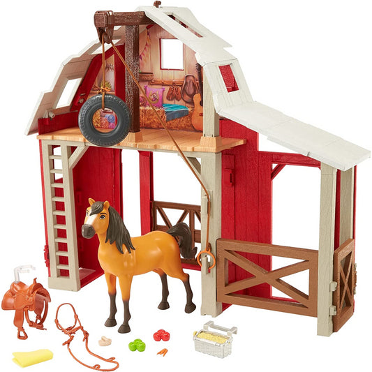 Spirit Untamed Barn Playset with Spirit Horse Barn and 3 Play Areas