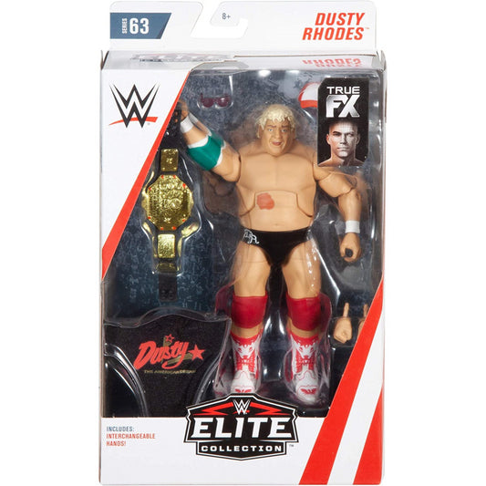 WWE Elite Collection Deluxe Action Figure with Gear & Accessories - Dusty Rhodes