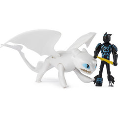 Dreamworks Dragons with Armoured Viking Figure