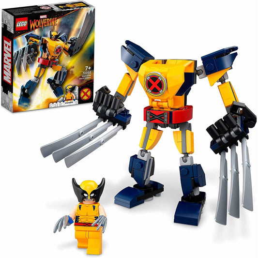 LEGO Marvel 76202 Wolverine Mech Armour Set Collectable X-Men Action Figure