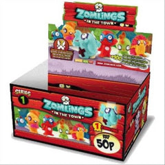 Zomlings Pack of 50 Blind Bags Series 1 In The Town