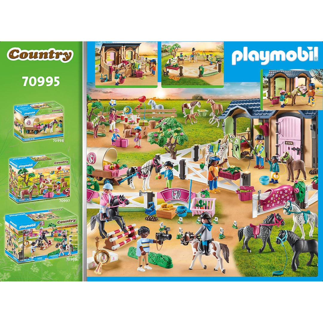 Pony Wagon Horse & Cart Playset & Accessories - 70998 - Playmobil