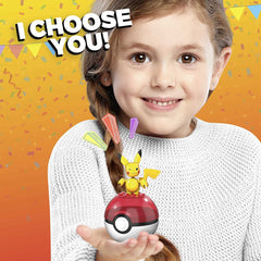 Mega Construx Pokemon 16 Piece Pikachu Construction Building Set