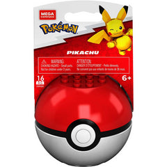Mega Construx Pokemon 16 Piece Pikachu Construction Building Set