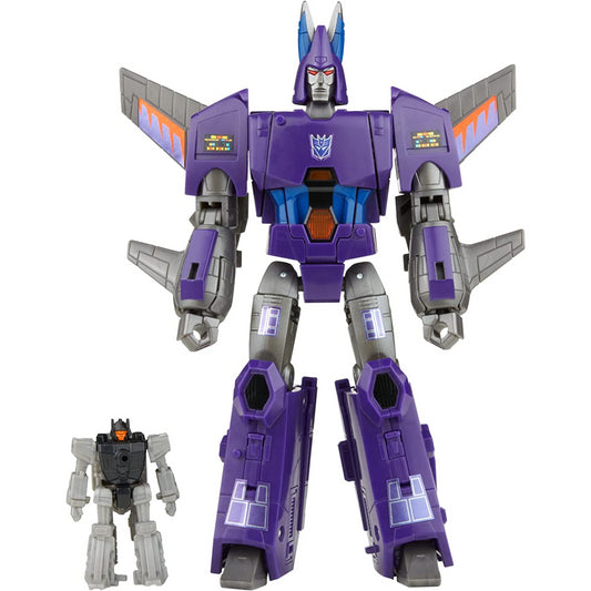 Transformers Cyclonus and Nightstick Figures Generations Legacy Voyager 17.5cm