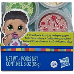 Baby Alive Solid Doll Food Refill Includes 3 Foods & Accessories