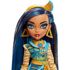 Monster High Doll and Pet Dog Posable Fashion Doll - Cleo De Nile