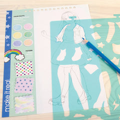 Make It Real Fashion Design Sketchbook