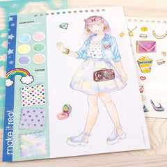 Make It Real Fashion Design Sketchbook