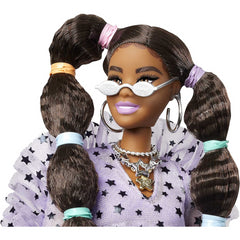 Barbie Extra Doll with Pigtails and Bobble Hair Ties