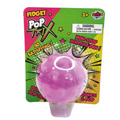 Pop Trix Fidget Sensory Toy Ball - Purple