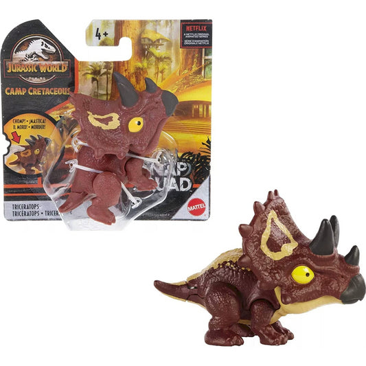 Jurassic World Snap Squad Camp Cretaceous Figure - Triceratops