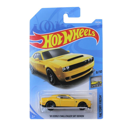 Hot Wheels Die-Cast Vehicle Dodge Challenger SRT 2018