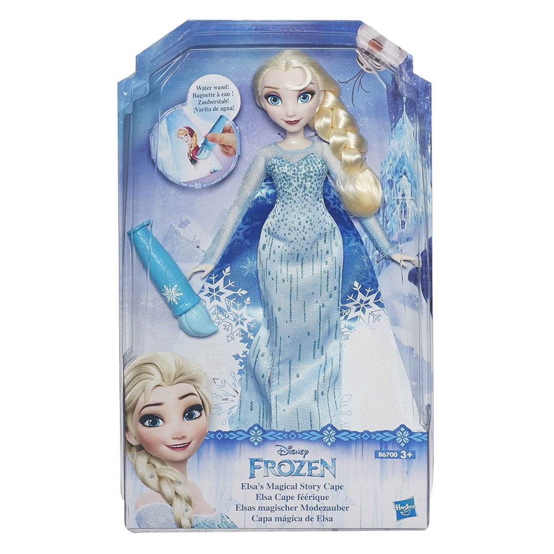 Hasbro B6700 Disney Frozen Elsa Magical Story Cape Fashion Doll Toy - Maqio