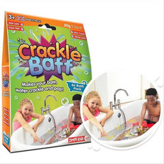 Zimpli Kids Crackle Baff Bath Colours 60G 6 Pack - Red Yellow & Blue