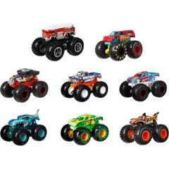 Hot Wheels Monster Trucks Live 8 Pack Cars Set