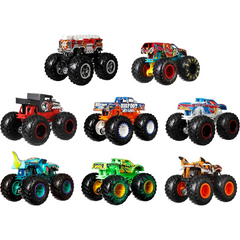Hot Wheels Monster Trucks Live 8 Pack Cars Set