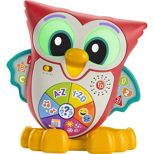 Fisher-Price Linkimals Light-Up & Learn Owl Musical Learning Toy