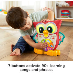 Fisher-Price Linkimals Light-Up & Learn Owl Musical Learning Toy