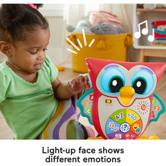 Fisher-Price Linkimals Light-Up & Learn Owl Musical Learning Toy