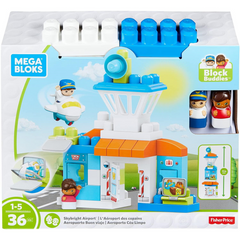 Mega Bloks First Builders Skybright Airport Playset