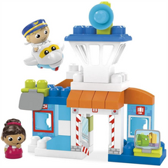 Mega Bloks First Builders Skybright Airport Playset